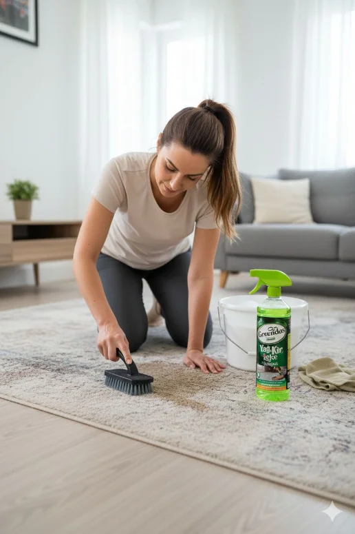 GREENDAS halı leke temizliği